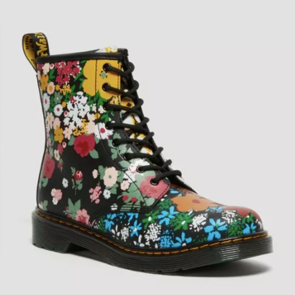 Women’s Dr. Martens 1460 Floral Mash Up Boot Size 6